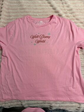 Disney Pink "Walt Disney World" Short Sleeve Tee